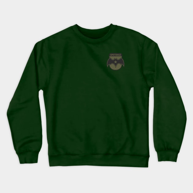 Spetsnaz - Russian Special Forces (Small logo) Crewneck Sweatshirt by Firemission45